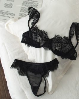 Pure desire lace sexy underwear set