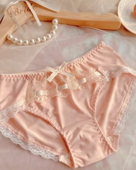 Sweet girl without steel ring bra set